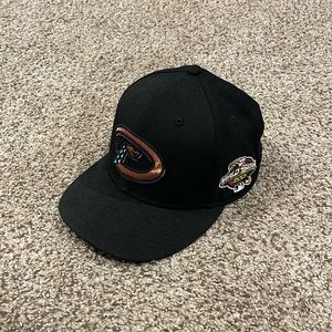 2001 Arizona Diamondbacks World Series Fitted Hat